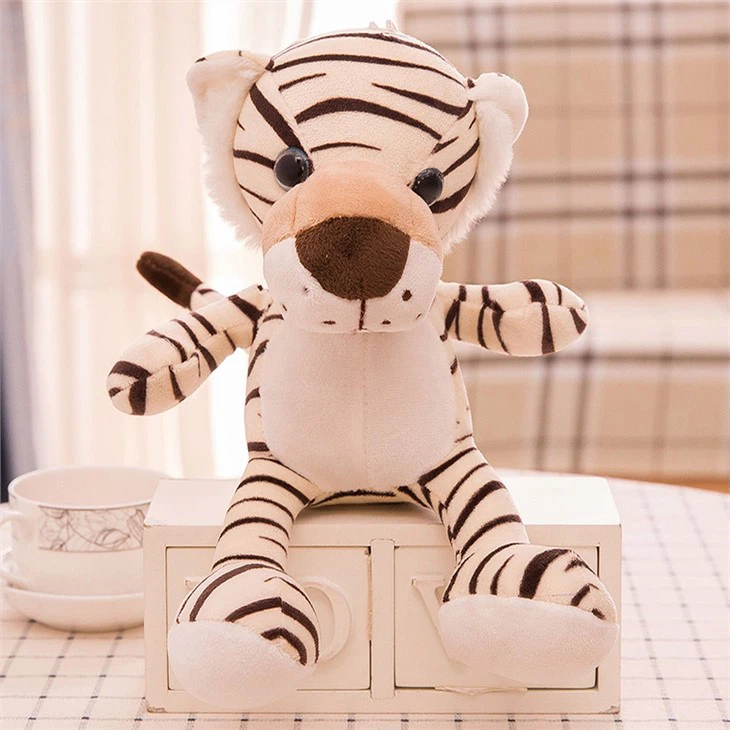 Stuffed Fox Raccoon Giraffe Elephant Plush Toy