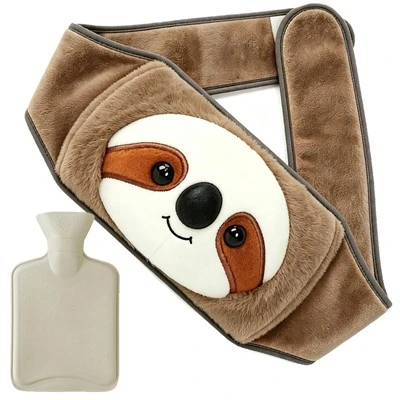 کاور کمربند کیف بطری آب گرم لاستیکی Sloth